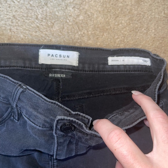 Black Ripped Jeans - Picture 2 of 2